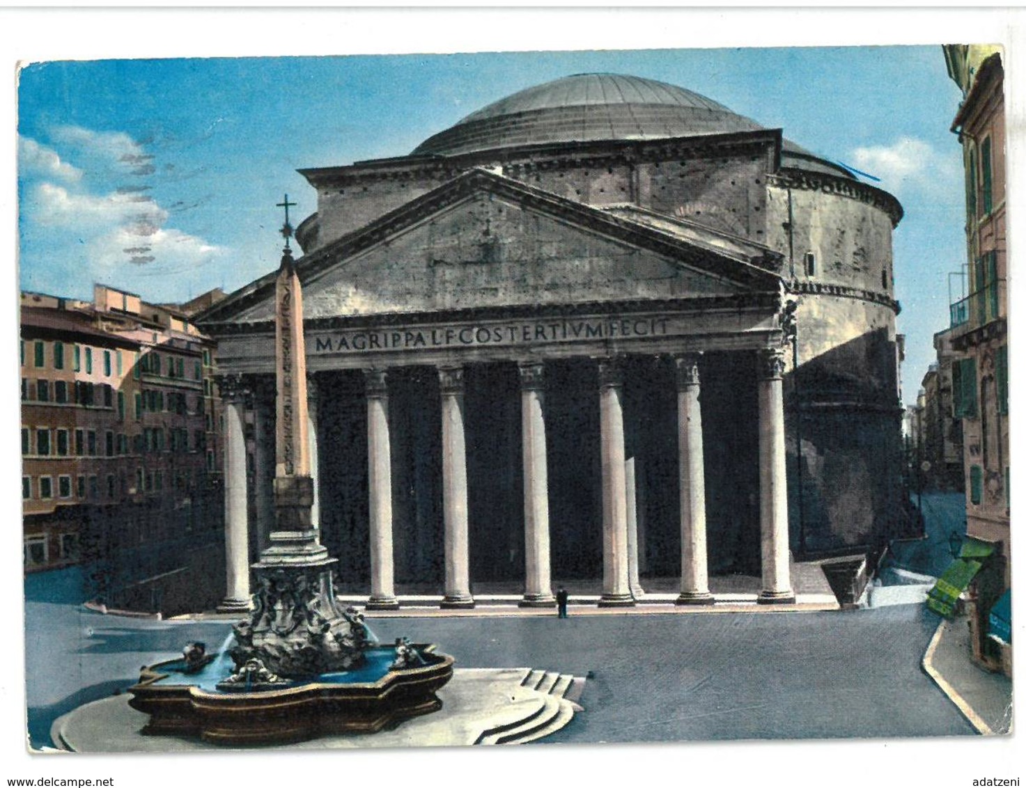 Lazio Roma  Il Pantheon Viaggiata 1974 Condizioni Come Da Scansione - Panthéon