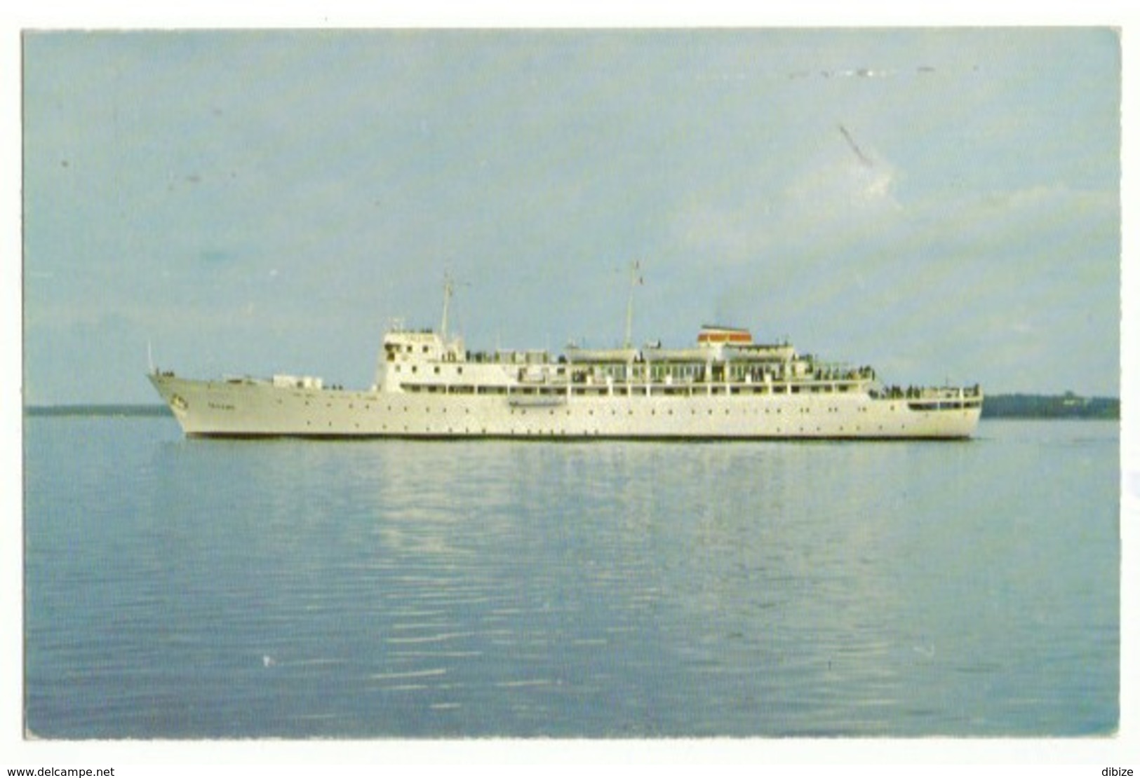 Postcard. Motor Ship Tallinn. Tallin-Helsinki Passenger Line. Estonian Steamship Company. - Estonie