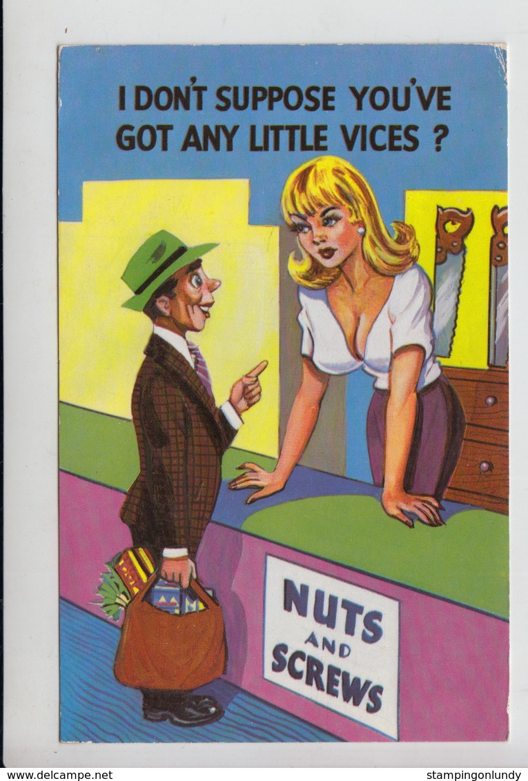 RPC24. Comic Postcard Unused XERXES #100018 - Pin-Ups