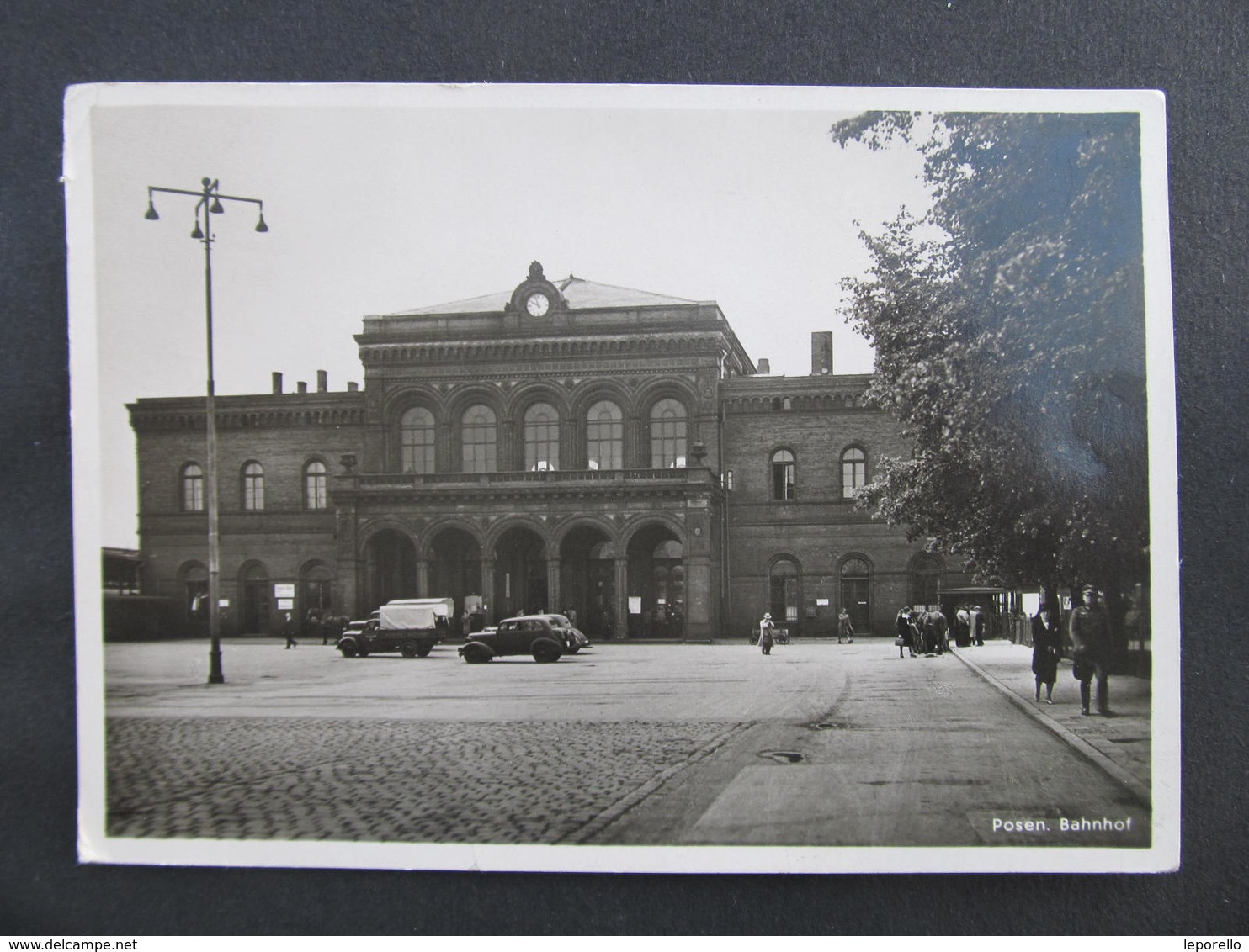 AK POSEN Poznan Bahnhof Ca.1940 ///  D*35453 - Posen
