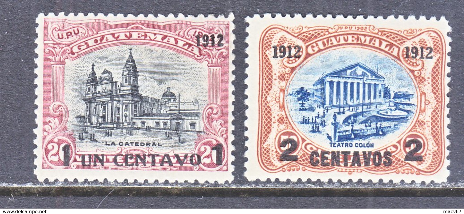 GUATEMALA  147-48   *  1912  Issue - Guatemala