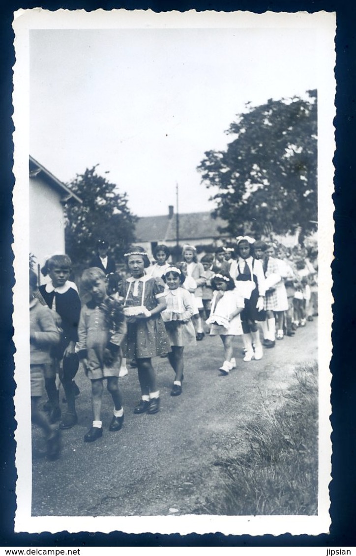 Photo Originale  En 1942 Fêtes Des Moissons à Thou Loiret     YN24 - Lieux