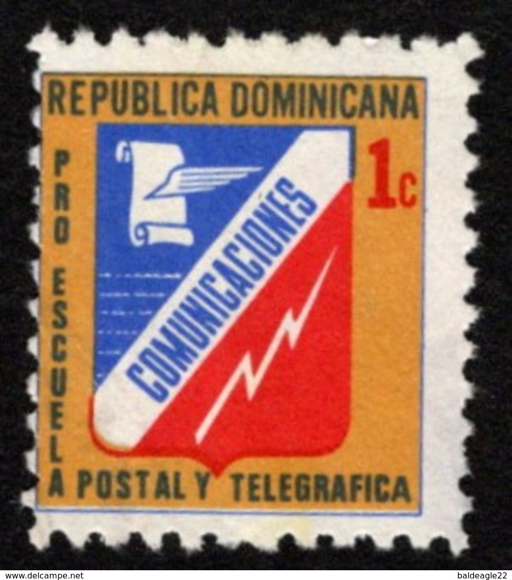 Dominican Republic Scott #RA69 Unused - No Gum - Dominican Republic