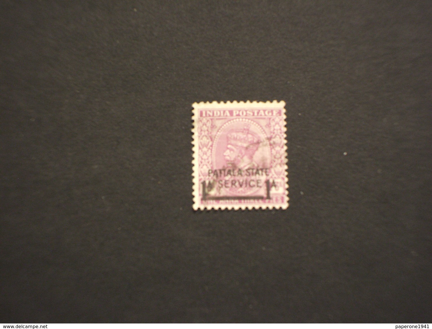 PATIALA - SERVIZIO - 1940 RE 1su1su3 - TIMBRATO/USED - Patiala