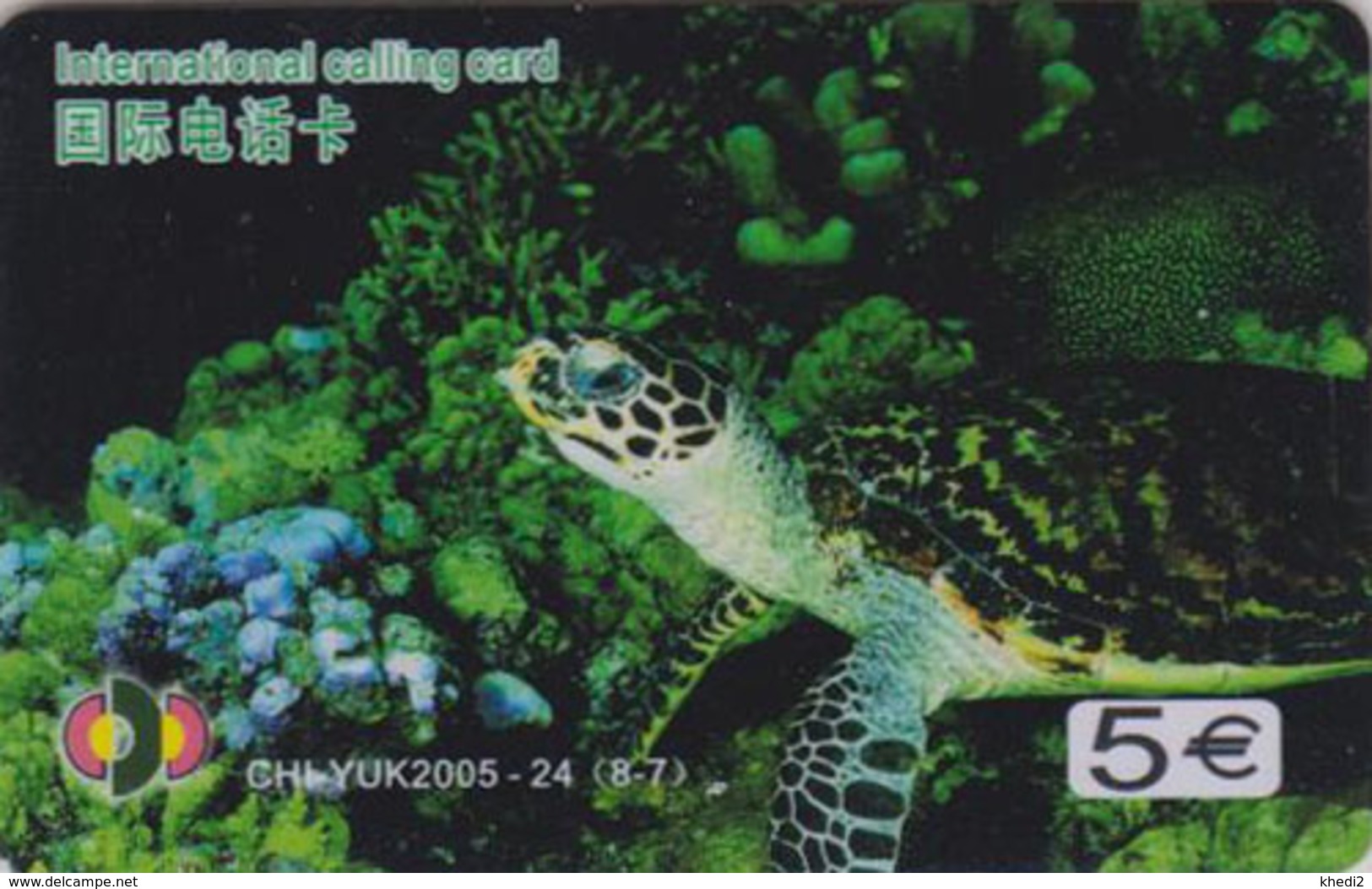 Télécarte Animal - TORTUE 8/7 - TURTLE Phonecard - SCHILDKRÖTE Telefonkarte - 136 - Schildpadden