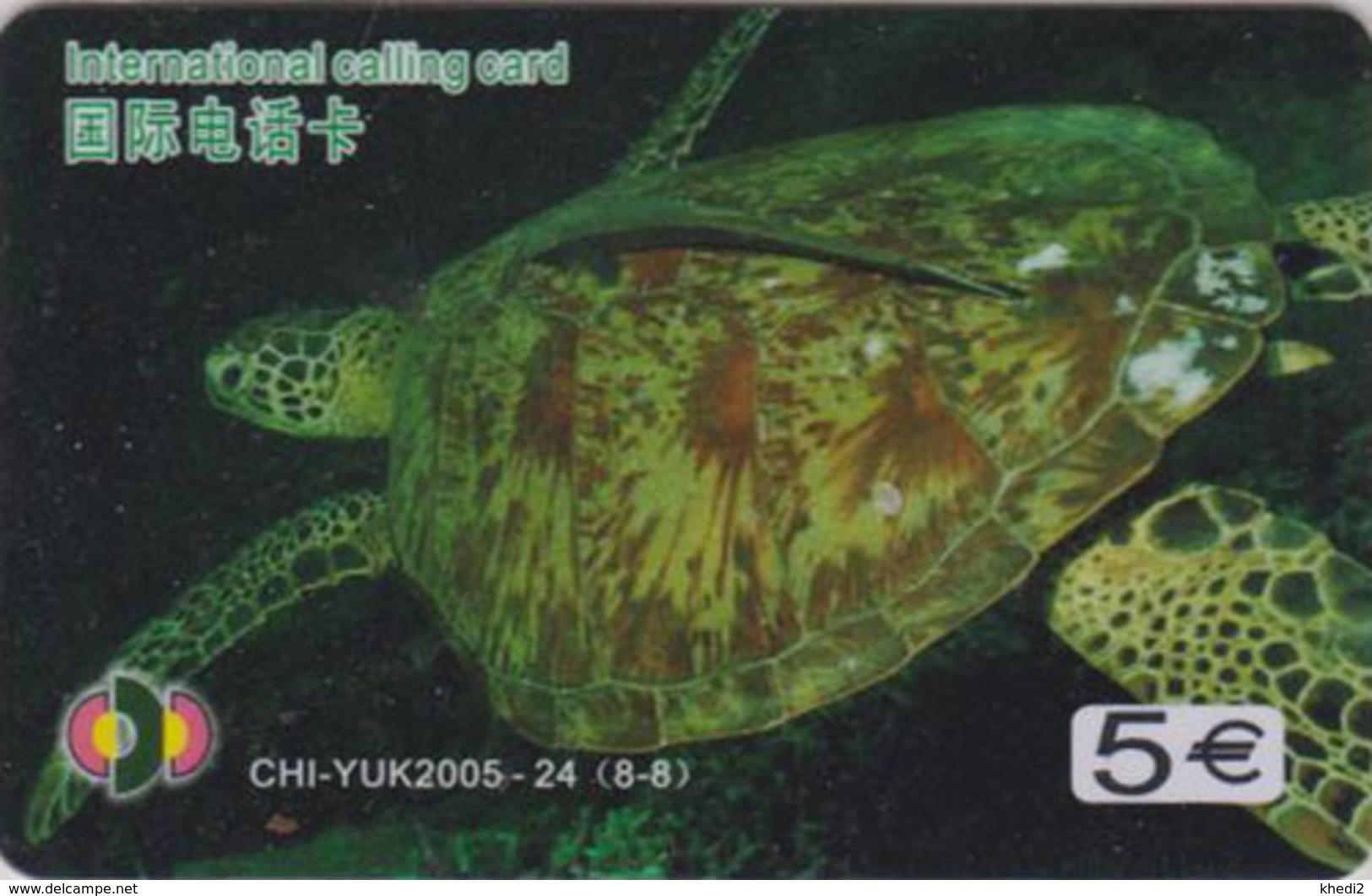 Télécarte Animal - TORTUE 8/8 - TURTLE Phonecard - SCHILDKRÖTE Telefonkarte - 137 - Tortues