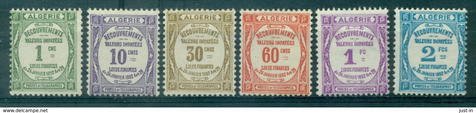 ALGERIE  Taxe N°15 / 20 N X . TB Cote :50 €. - Segnatasse