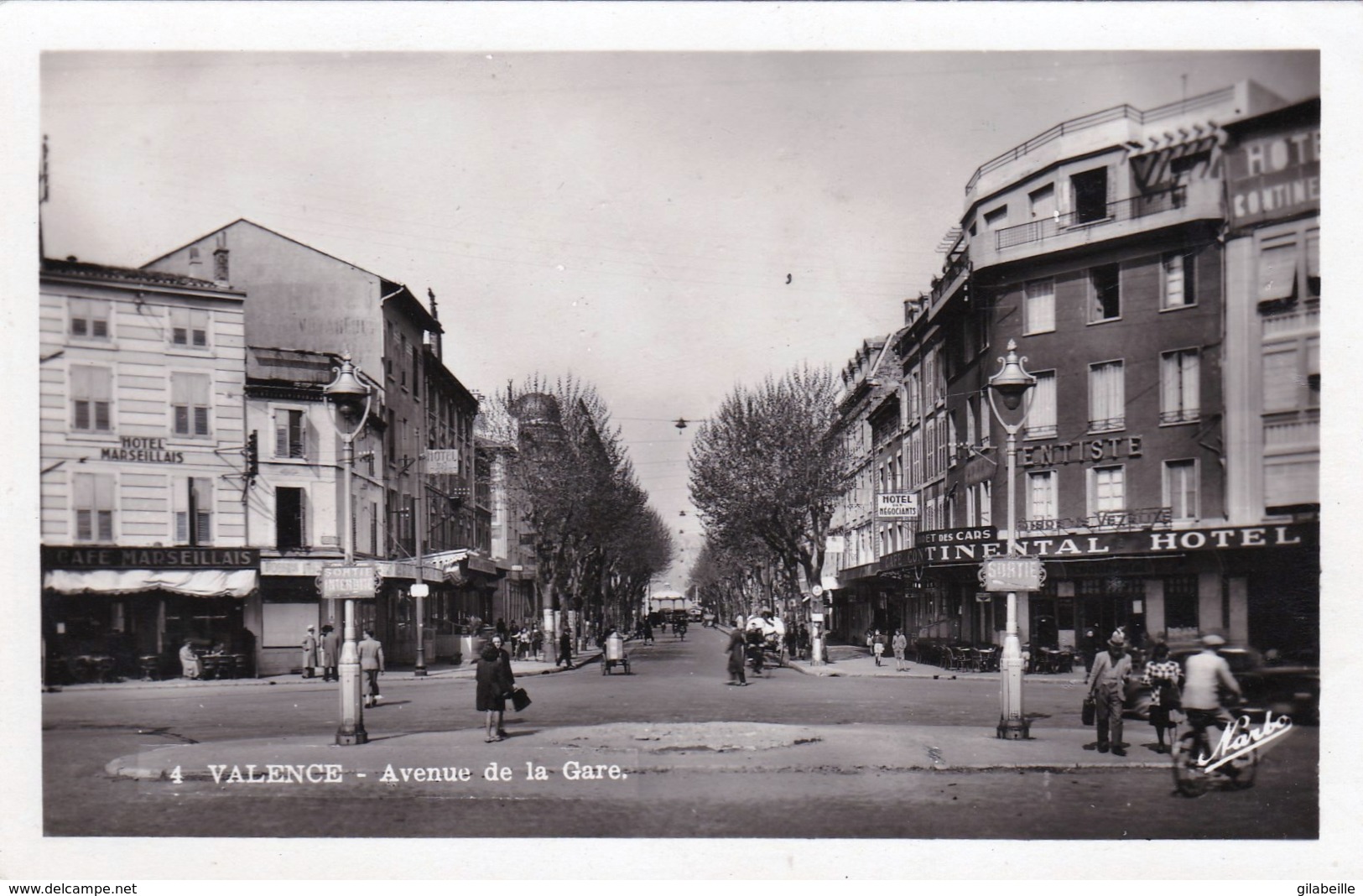 26 - Drome -  VALENCE -  Avenue De La Gare - Valence