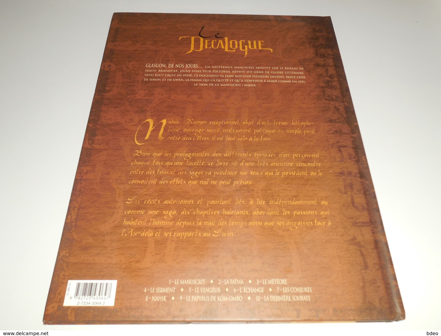 EO LE DECALOGUE TOME 1/ TBE - Décalogue, Le