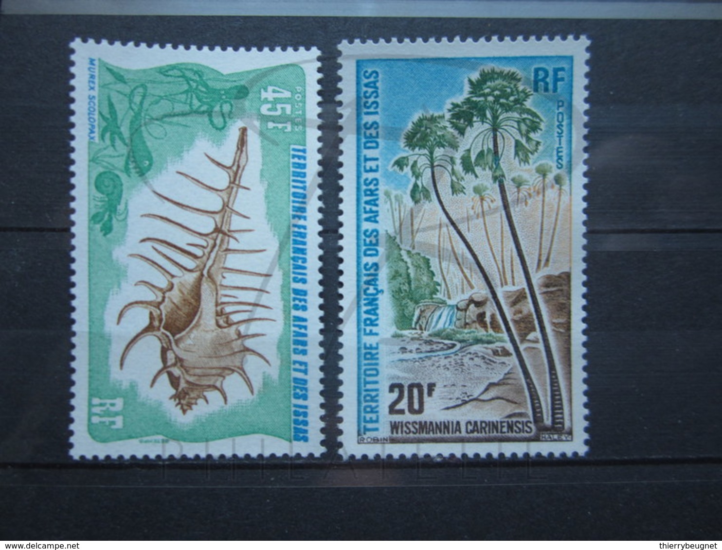 VEND BEAUX TIMBRES DES AFARS ET ISSAS N° 414 + 415 , XX !!! (a) - Ongebruikt