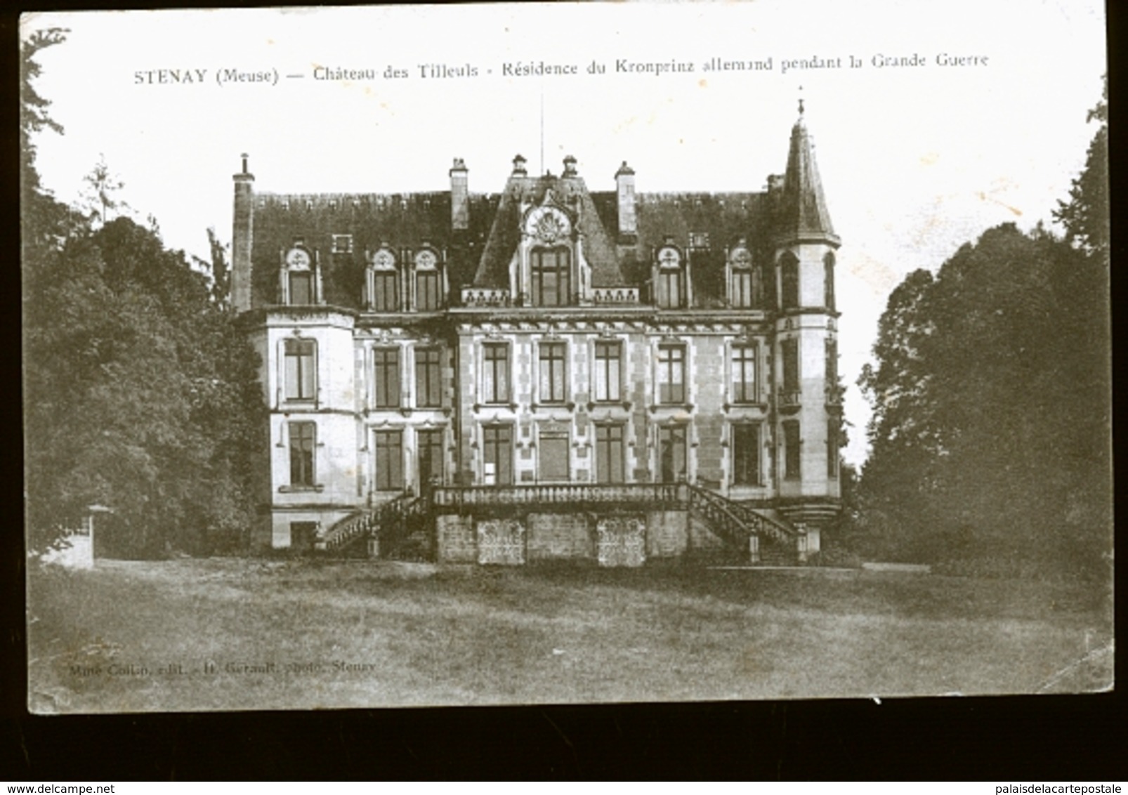 STENAY CHATEAU OCCUPE - Stenay