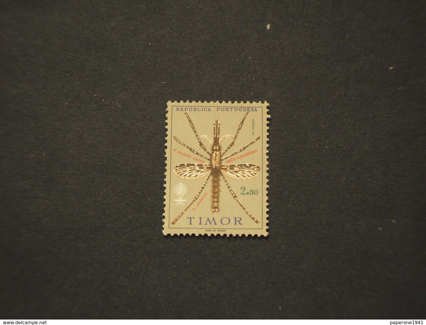 TIMOR -. 1962 MALARIA/INSETTO  - NUOVO(++) - Timor Oriental