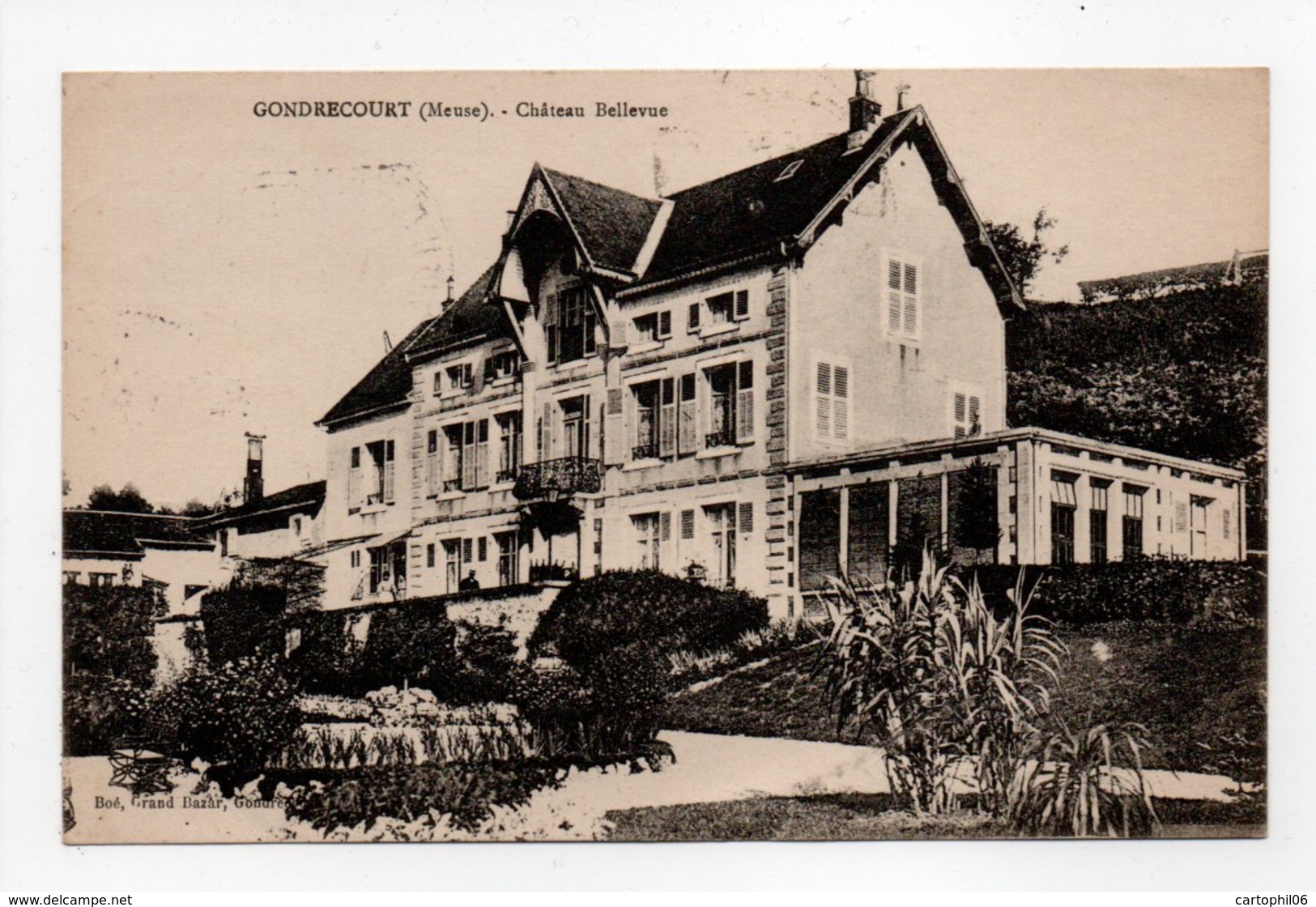 - CPA GONDRECOURT (55) - Château Bellevue 1924 - Edition Boé - - Gondrecourt Le Chateau