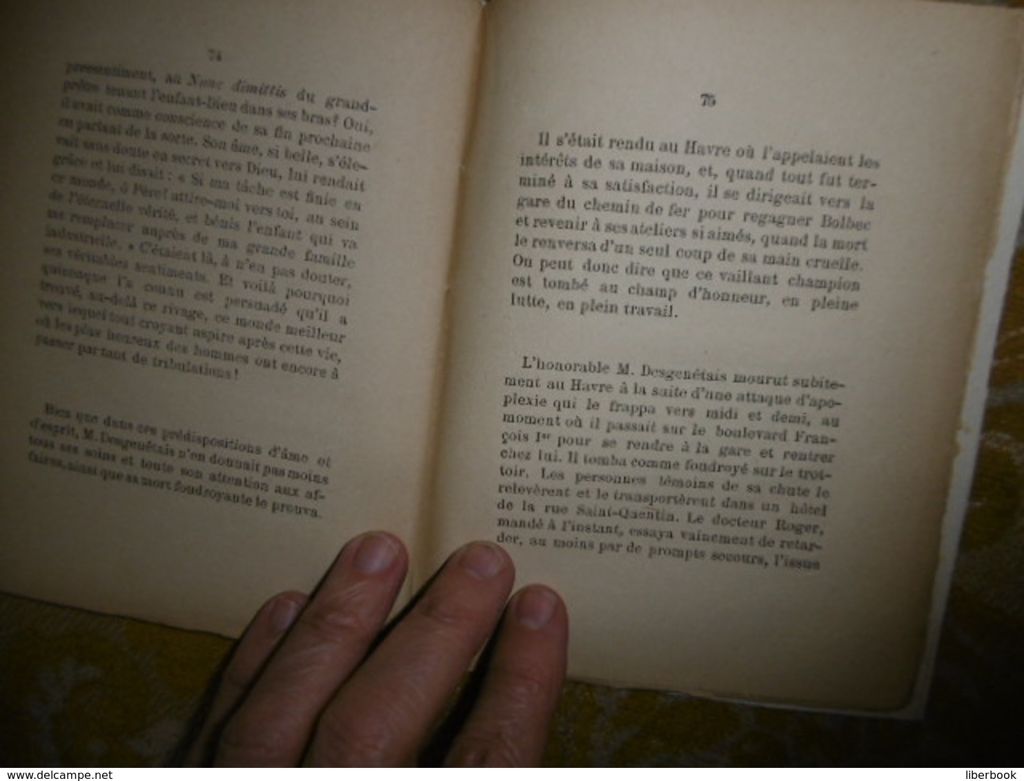 BIOGRAPHIE D'H.A DESGENETAIS , Grand Manufacturier à BOLBEC & LILLEBONNE(1821-1882) - Normandie