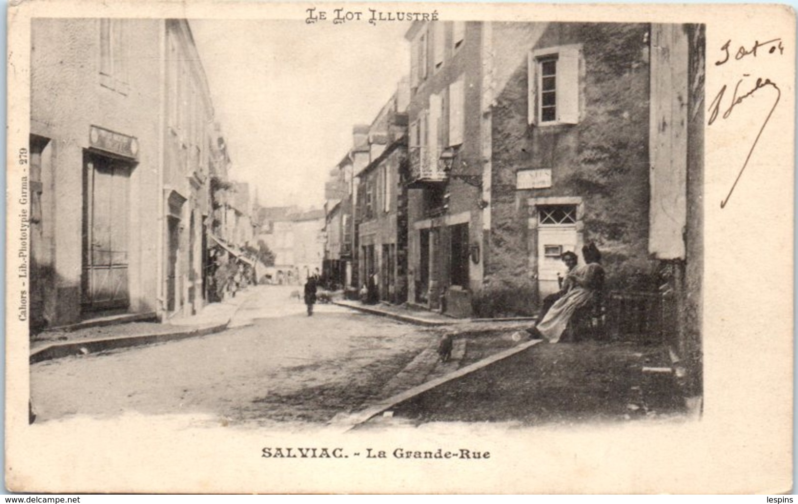 46 - SALVIAC -- La Grande Rue - Salviac