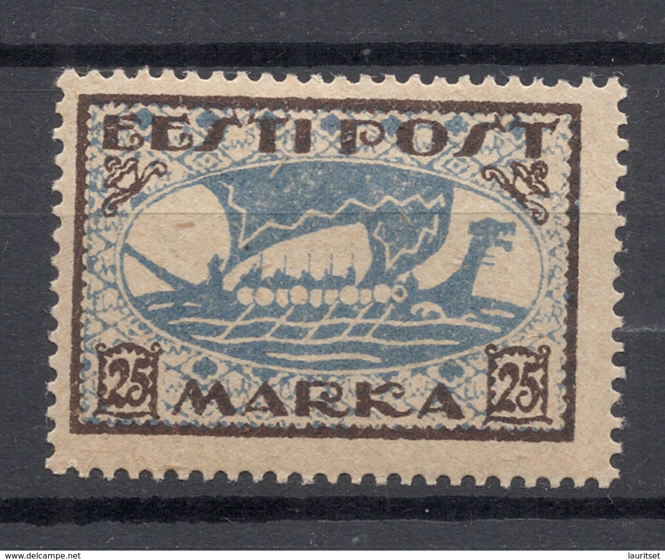 ESTLAND Estonia 1922 Michel 24 A * - Estonie