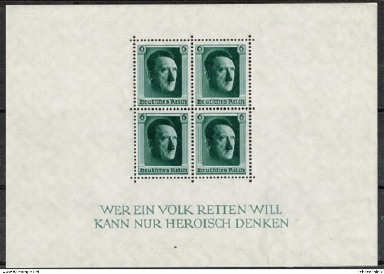 Allemagne - 1937 - Y&T BF N° 8**, Neuf Sans Trace De Charnière - Blocs