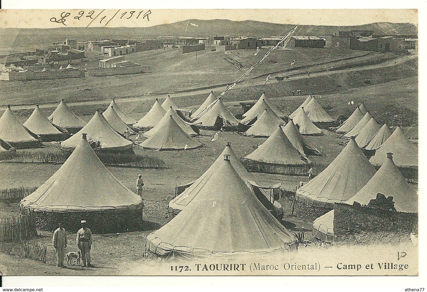 MAROC ORIENTAL - TAOURIRT / CAMP ET VILLAGE - Other & Unclassified