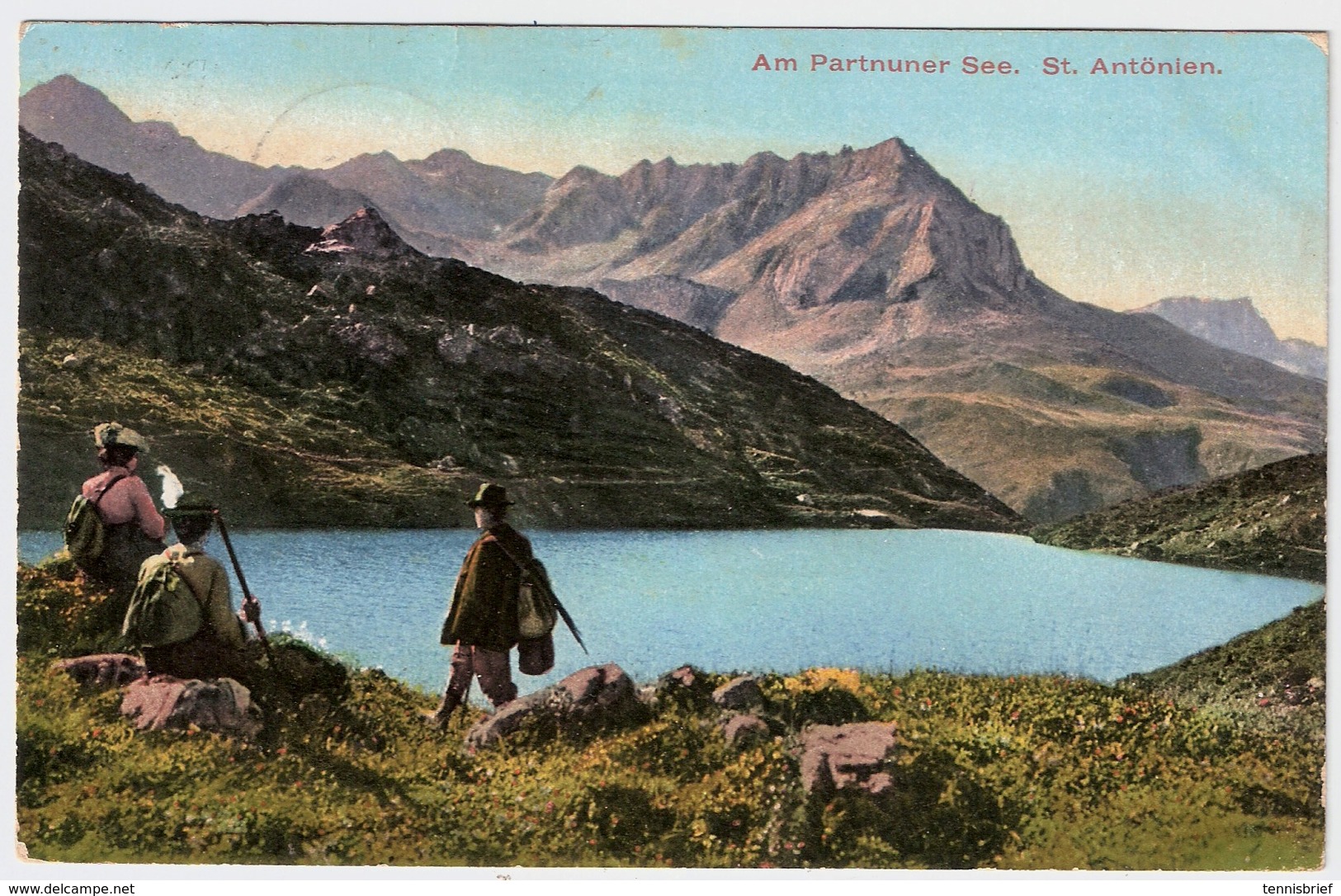 1908, Seltener Graubünden-L2  , # A1504 - Poststempel