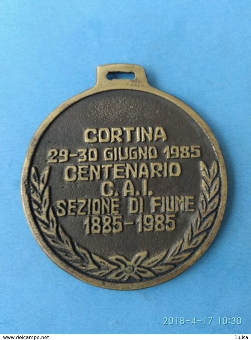 CAI Fiume 34° Raduno Cortina 1985 - Altri & Non Classificati