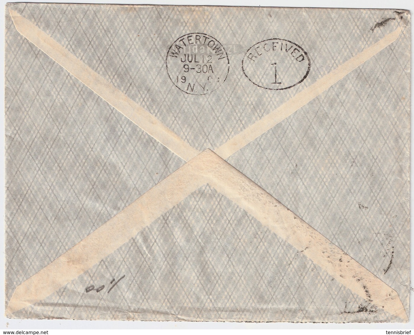 1903, Rasierklingen-Stp. " LAUSANNE " Auf 25 C.  , #a1508 - Briefe U. Dokumente