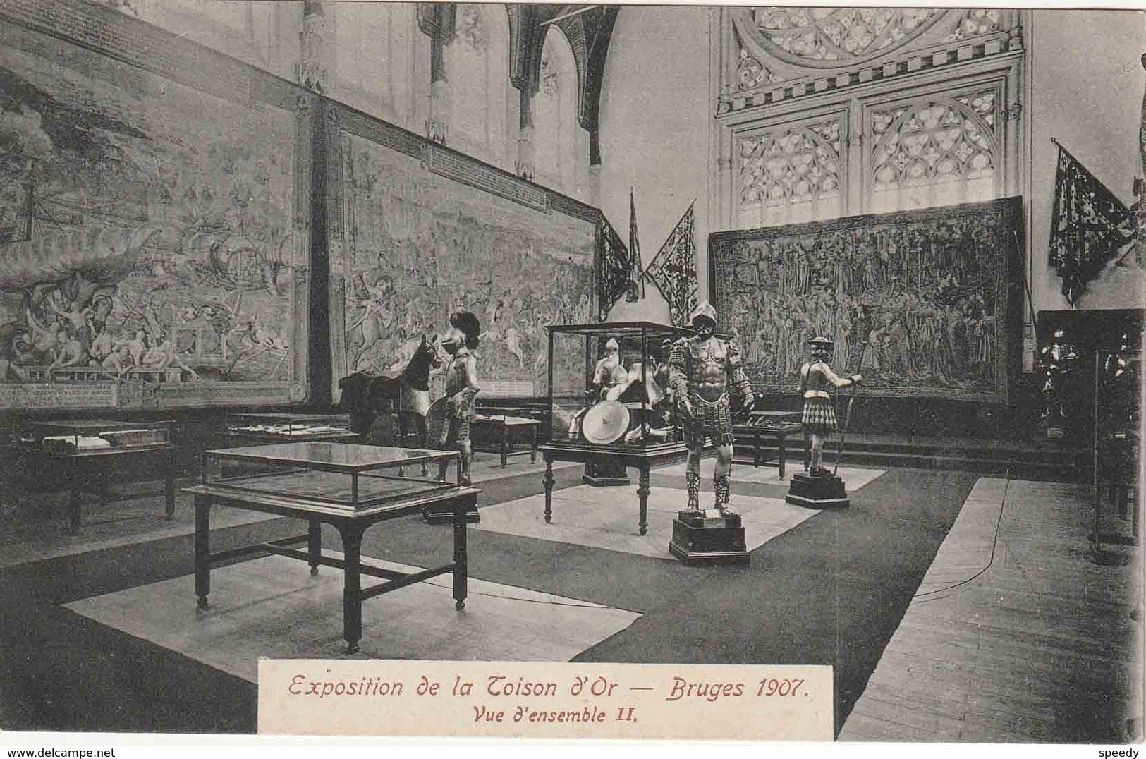 BELGIË : EXPO  BRUGGE  1907 : Exposition De La TOISON D'OR  : 5 Verschillende Zichtkaarten - Expositions