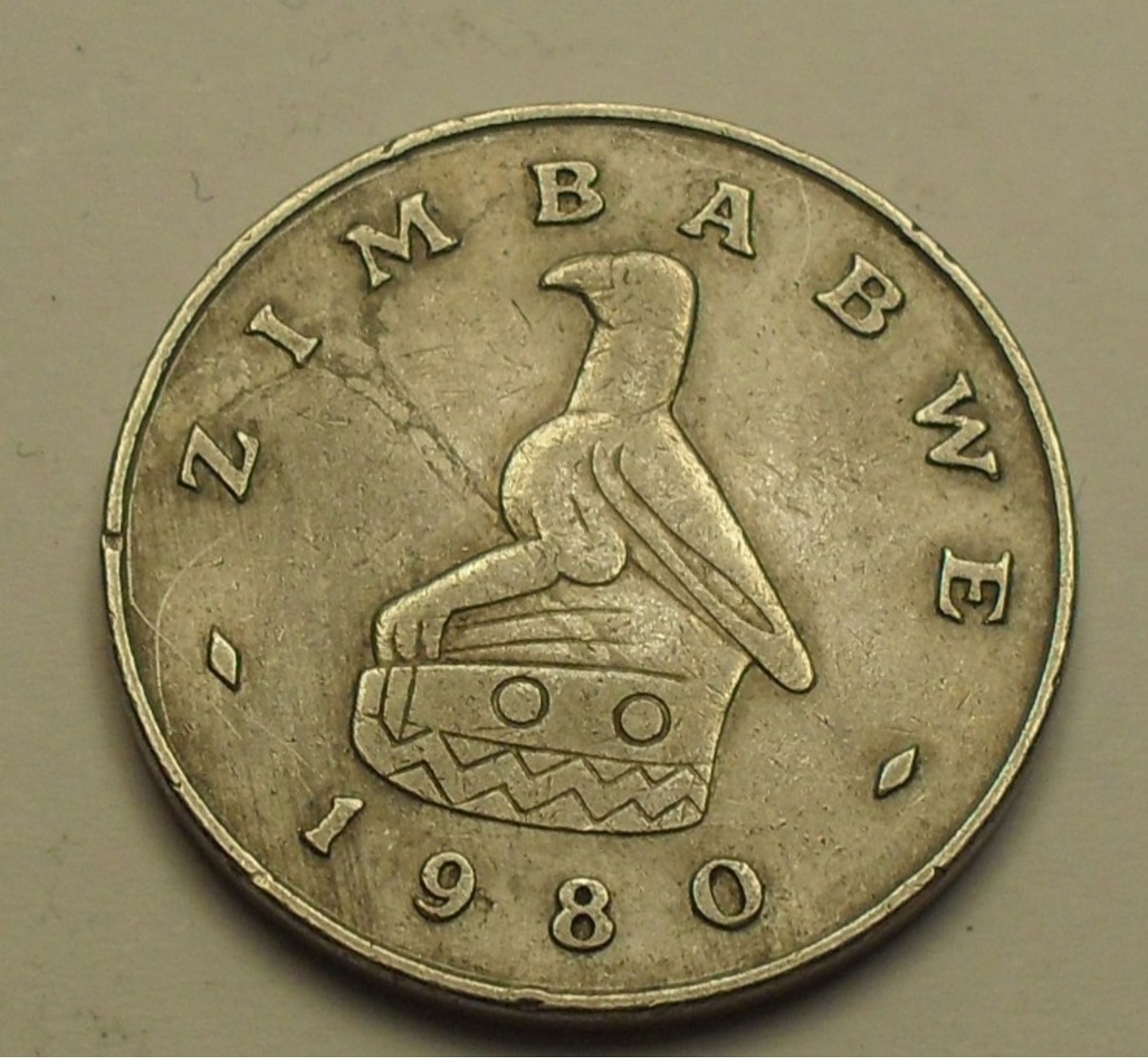 1980 - Zimbabwe - 20 CENTS - KM 4 - Zimbabwe