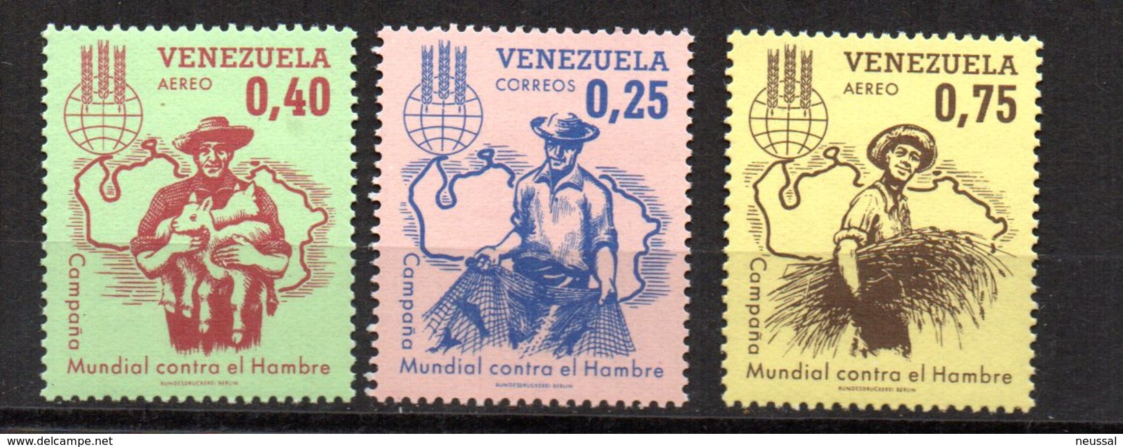 Serie Nº 674 + A-784/5  Venezuela - Venezuela