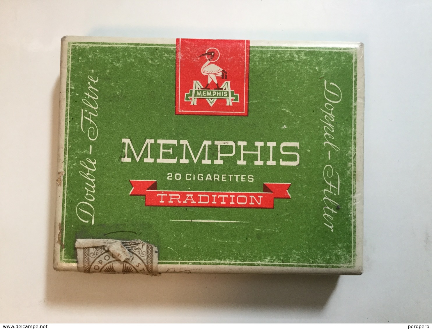 TOBACCO    BOX  MEMPHIS - Cajas Para Tabaco (vacios)