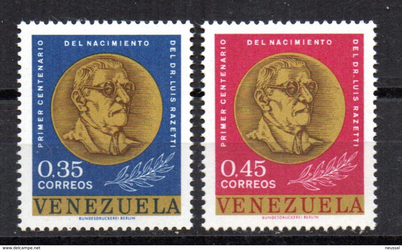 Serie Nº 685/6   Venezuela - Venezuela