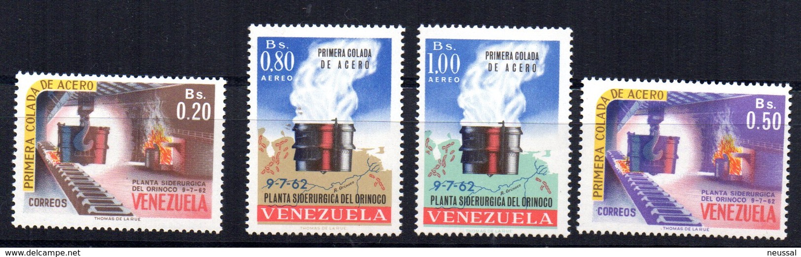 Serie Nº 697/8 + A-807/8   Venezuela - Venezuela