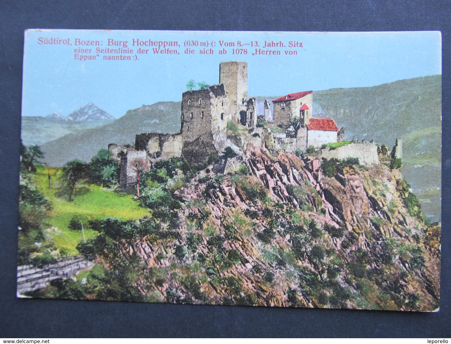 AK BOZEN Schloss Hocheppan Ca.1915 //  D*35497 - Bolzano (Bozen)