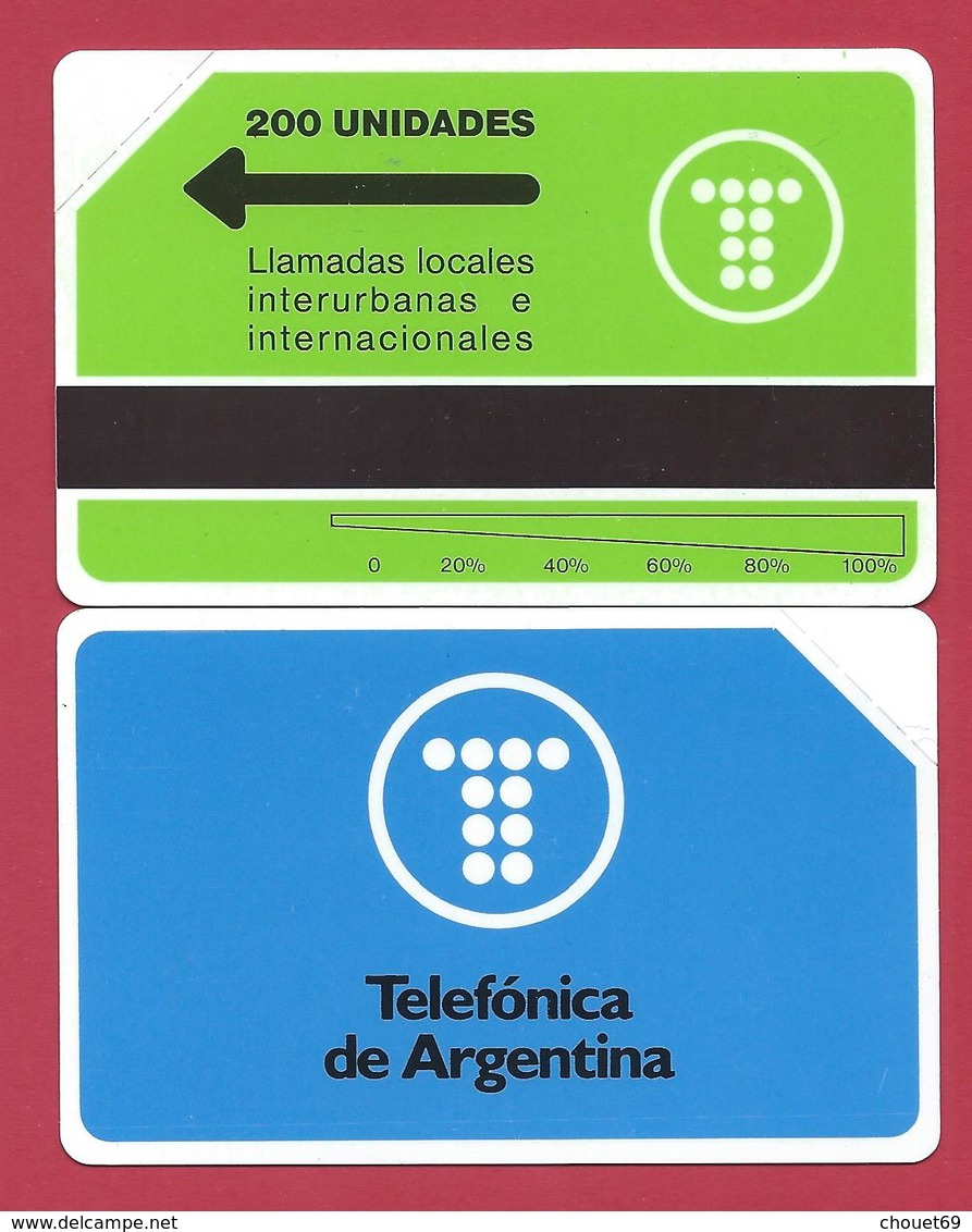 First 200 Unidades Telefonica De Argentina Logo 5000 Ex - 1991 - URMET Neuve Mint - Argentinien