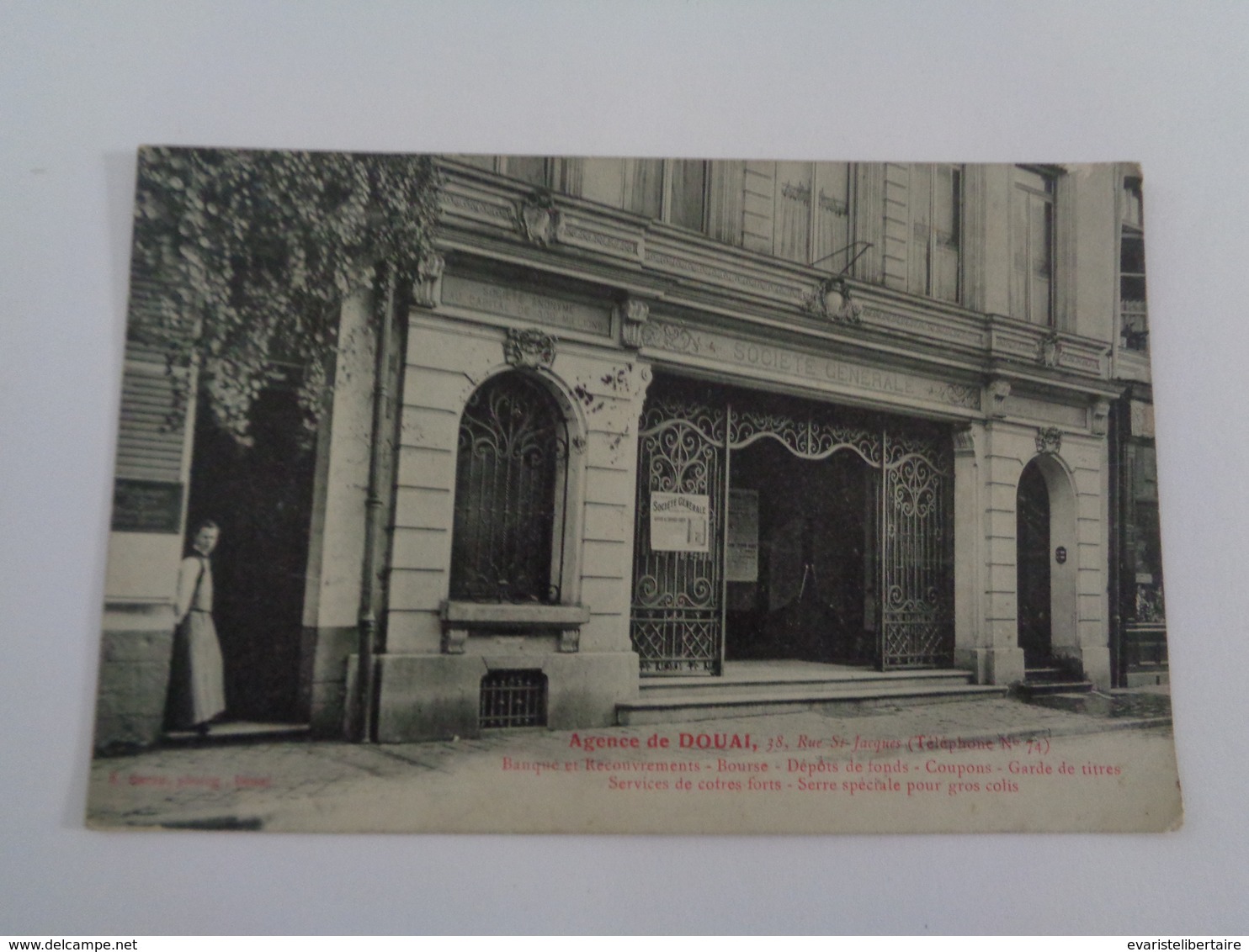 DOUAI  : Banque  Et Recouvrement ,bourse ,dépot De Fonds ......... - Douai