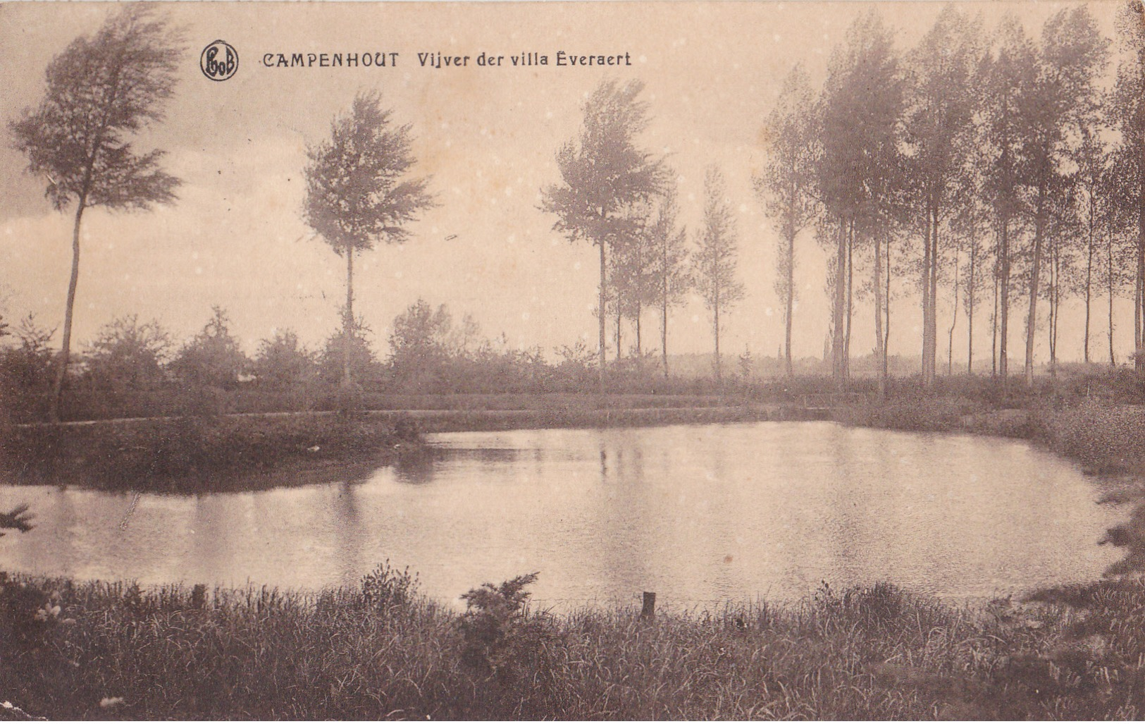 Kampenhout: Vijver Der Villa Everaert. - Kampenhout