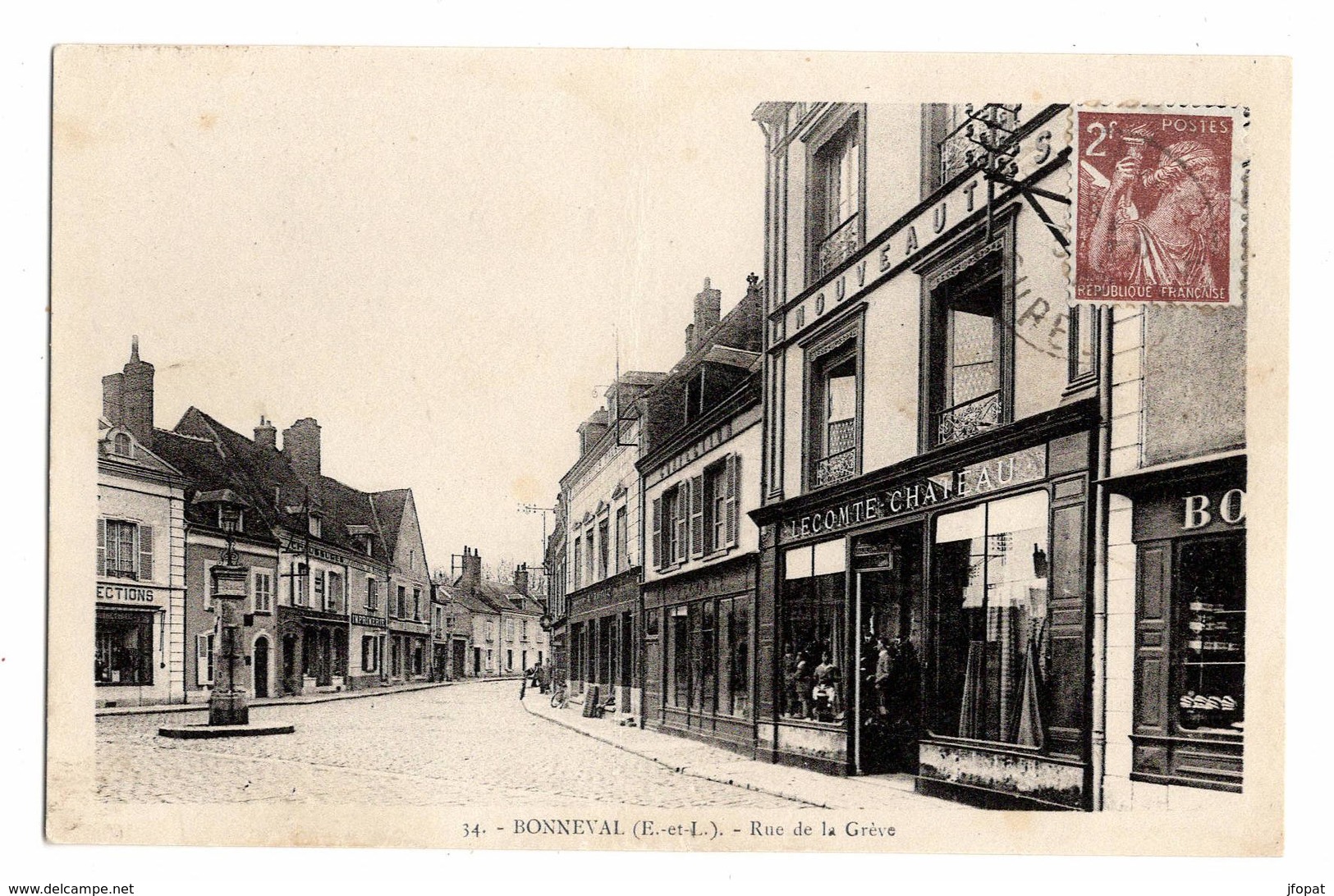 28 EURE ET LOIR - BONNEVAL Rue De La Grève - Bonneval