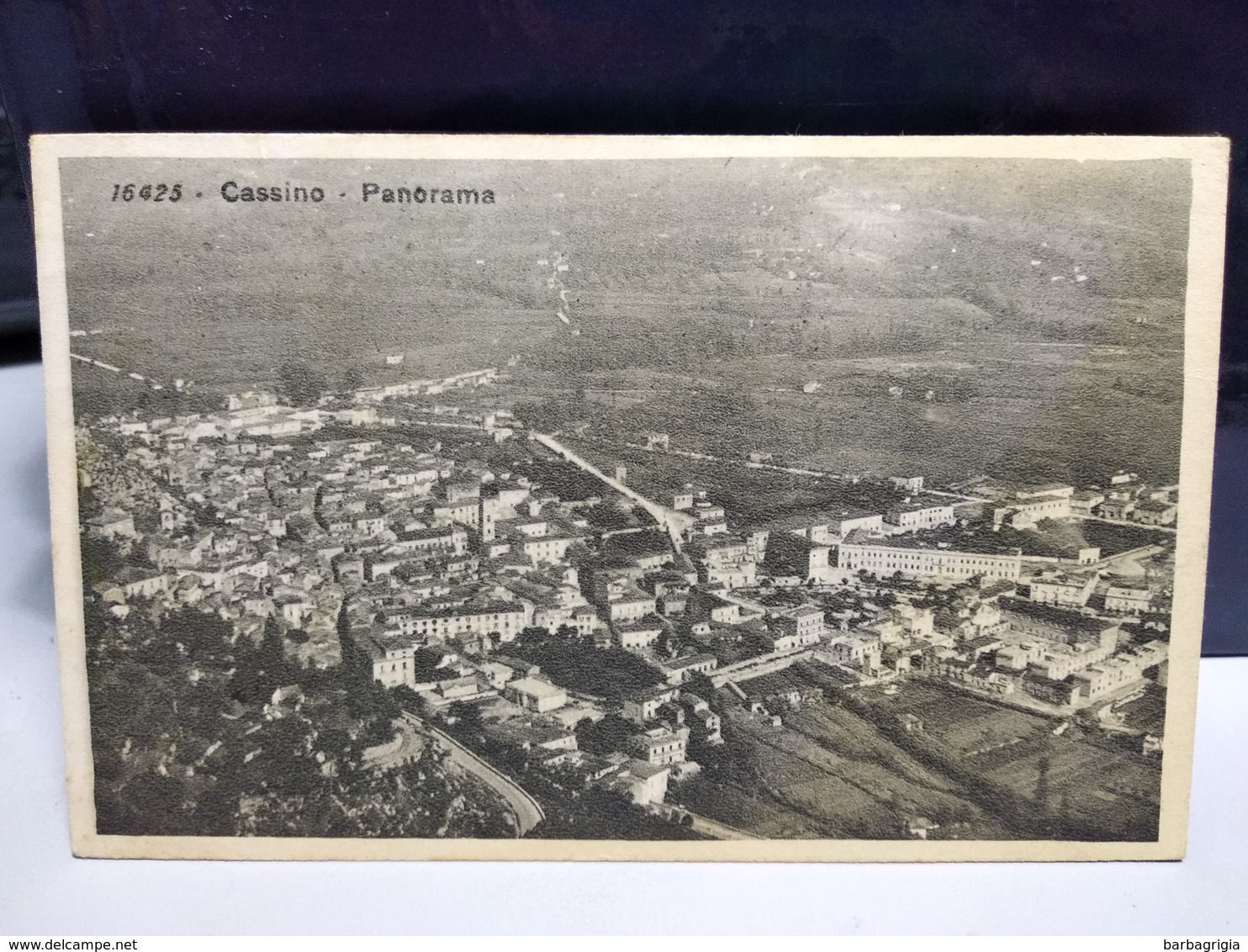 CARTOLINA CASSINO - PANORAMA - Frosinone