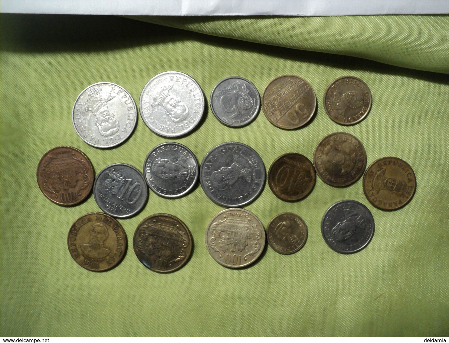 PARAGUAY. LOT DE 17 PIECES DE MONNAIE DIFFERENTES. 1975 / 2004 - Paraguay