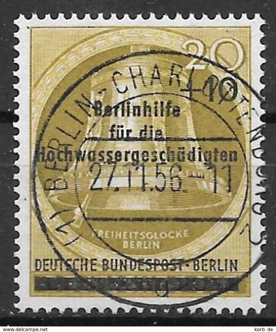 Berlin 1956 / MiNr.   155   Stempel  27.11.1956     O / Used  (f2086) - Used Stamps