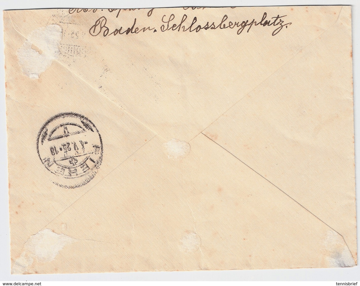 1925, Sonder-Stp " Baden-Aarg. Gewerbeausstellung "  ,Bedarf ! #a1481 - Poststempel