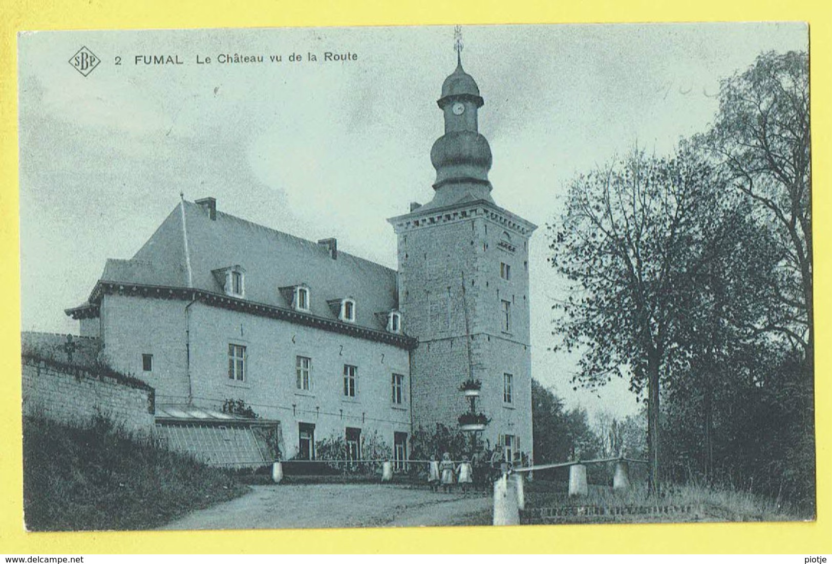 * Fumal (Braives - Liège - La Wallonie) * (SBP, Nr 2) Le Chateau Vu De La Route, Kasteel, Castle, Animée, Rare, Old, TOP - Braives