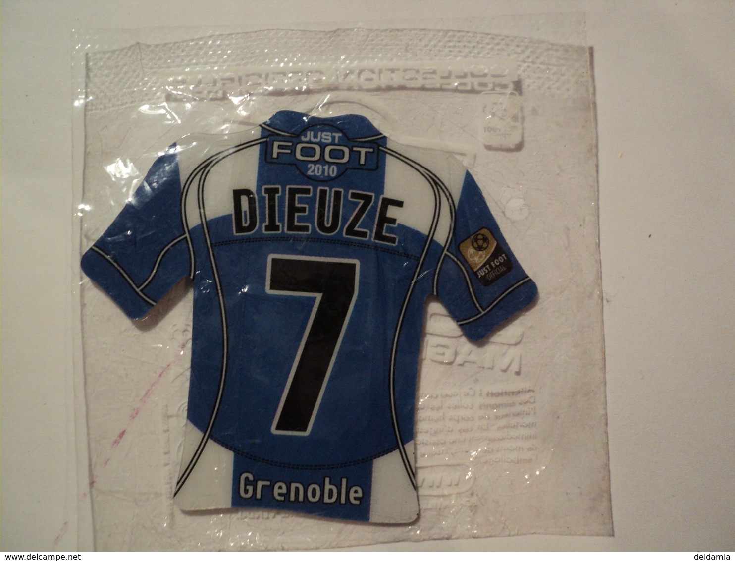 MAGNET FOOTBALL 2010. DIEUZE DE GRENOBLE. LIGUE 1. NEUF DANS SON BLISTER - Sports