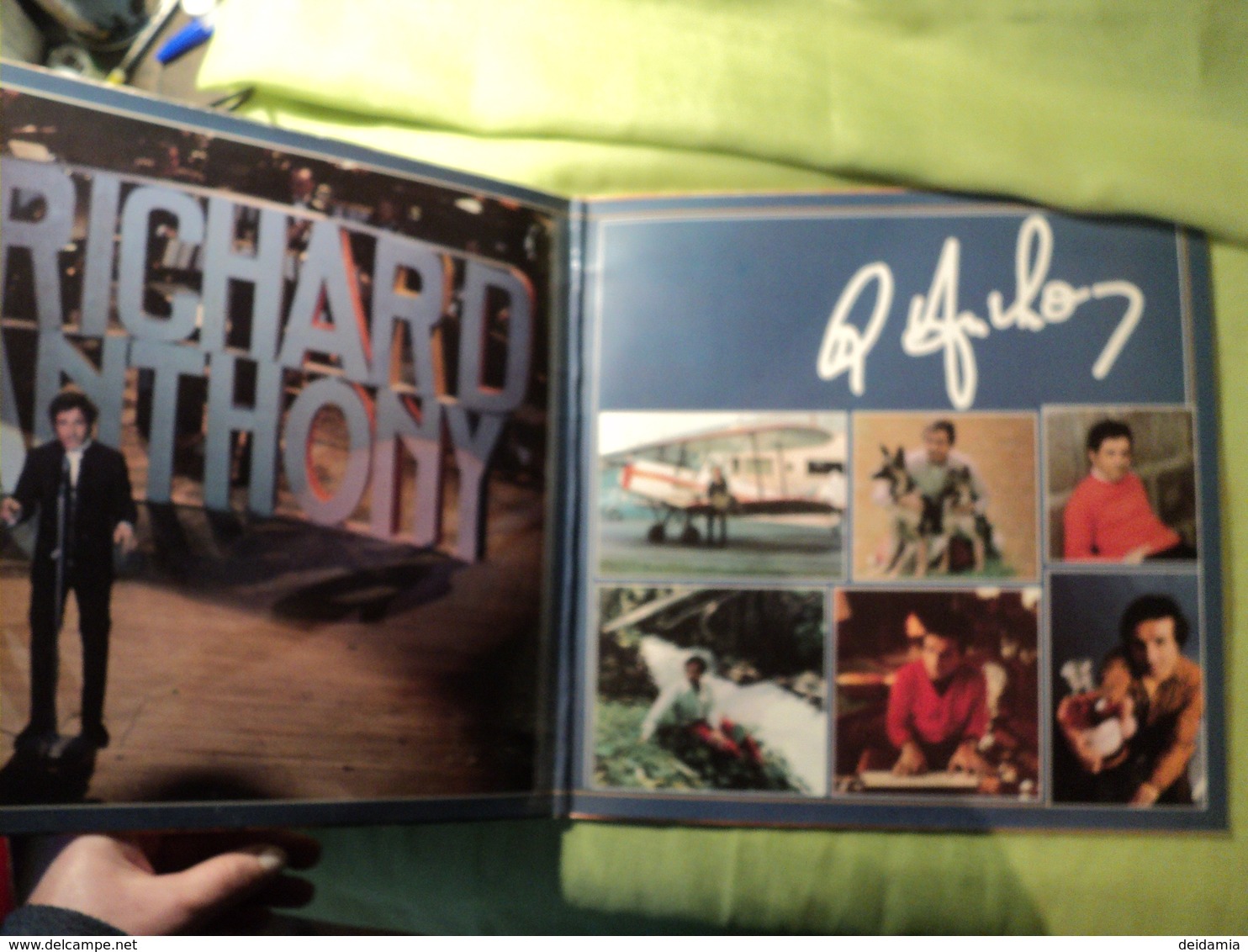 RICHARD ANTHONY. LOT D 1 DOUBLE 33 TOURS ET D UN 33 TOURS. 1980 / 1982 J ENTENDS SIFFLER LE TRAIN / NOUVELLE VAGUE / LE - Other - French Music