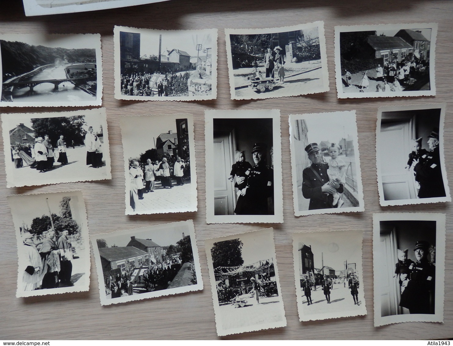 Heyst - Duinbergen - Environs De Namur "Auvelais/Bierwart" - Lot De 46 Photos De Famille - Année: 1924-1932-1949-8 Scans - 5 - 99 Postkaarten