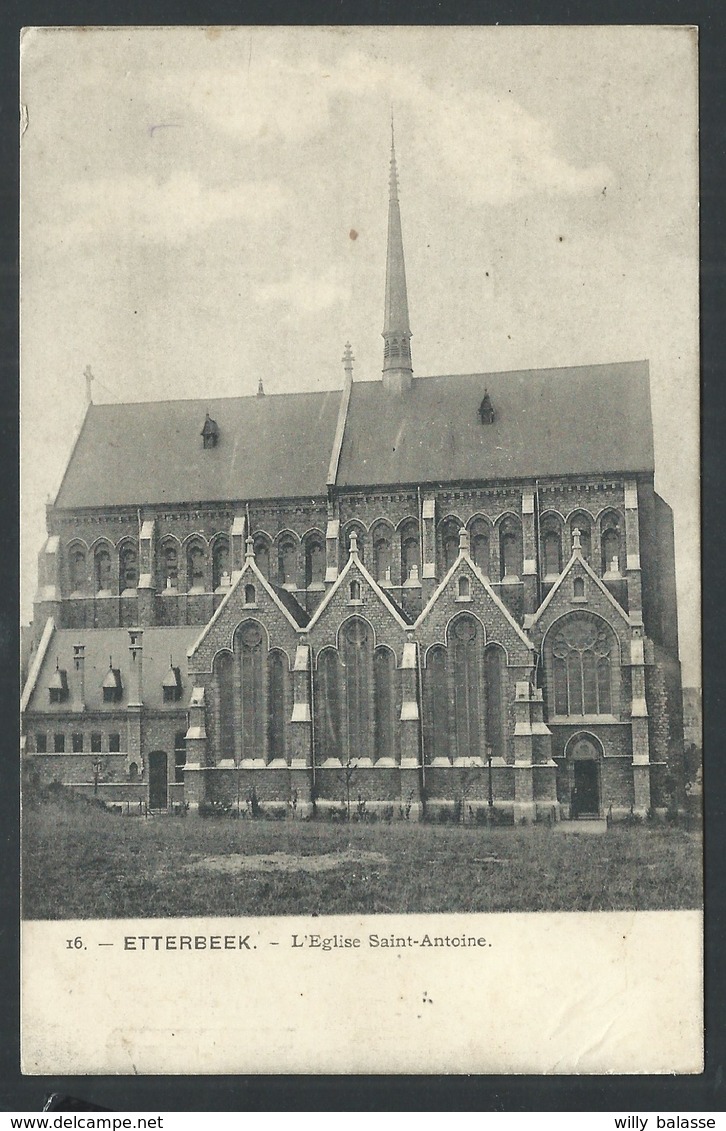 +++ CPA - BRUSSEL - BRUXELLES - ETTERBEEK - Eglise St Antoine Kerk   // - Etterbeek