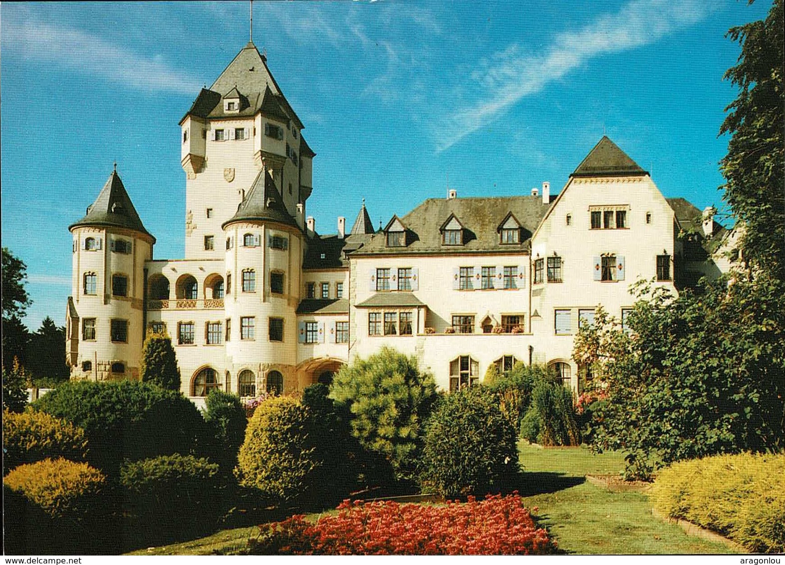 Château De Berg Colmar-berg, Résidence De La Famille Grand-Ducale, Photo: Jochen Herling, Carte Semi-moderne - Colmar – Berg