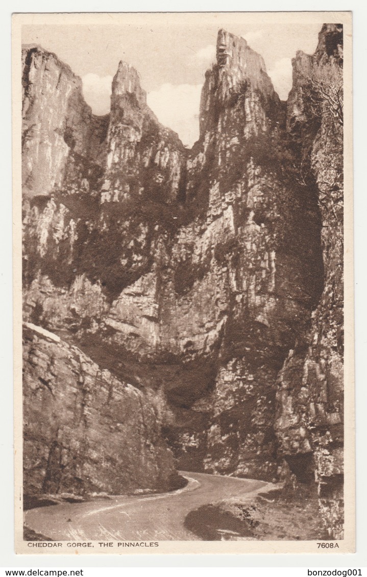 The Pinnacles, Cheddar Gorge, Somerset. Unposted - Cheddar