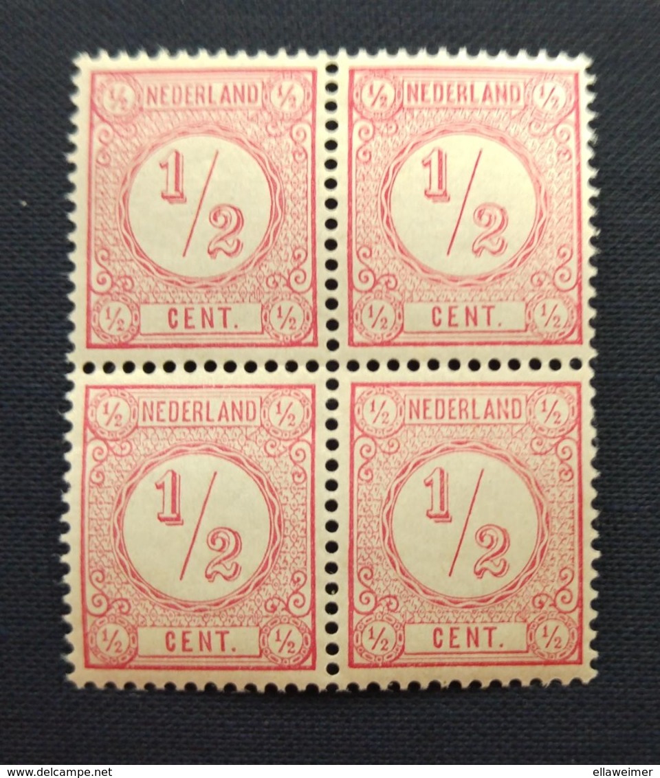 Nederland/Netherlands - Nr. 30b In Blok Van 4 (postfris) - Unused Stamps