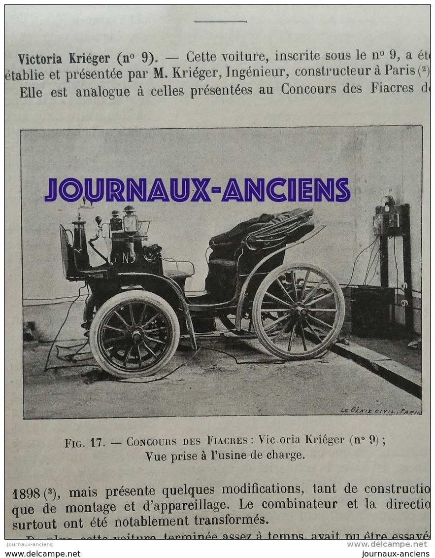 1900 - EXPOSITION DE 1900 INSTALLATION DES CHAUDIERES - VOITURE JENATZY - CANAL DU PANAMA - PAQUEBOT " LA SAVOIE "