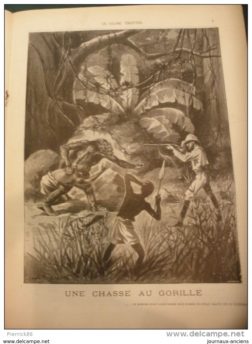 1901 LES INDES ANGLAISES BENARES / LA TRIBU " LES COCOPAS "  / CHASSE AU GORILLE /  MAITRE JEAN /  LE GLOBE TROTTER - Autres & Non Classés